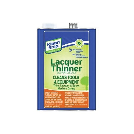 Klean-Strip Automotive Green Lacquer Thinner, 1 gallon Can, Water White GKGL75008