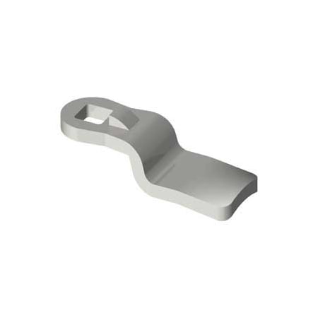 Southco Quarter-Turn Cam Latch Cam, 28mm 1.10 in Grip, Steel, Zinc Plate, Bright chromate E5-6015