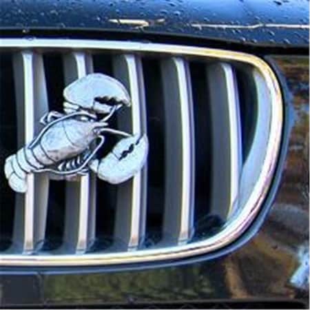 Araba Vector Lobster Antique Nickel Ornament, 3 x 4.625 in. AR163971