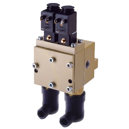 Ross Controls Double Valves with or w/o Pressure Switches, Ports 1/4 to 3/4 3573B2632W