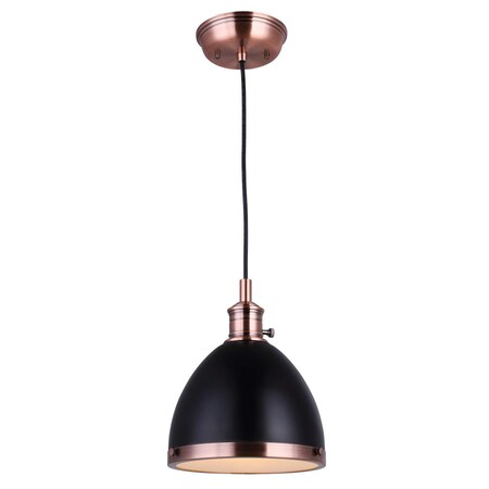 Canarm Mini Pendant Light, 60W IPL409B01BKA