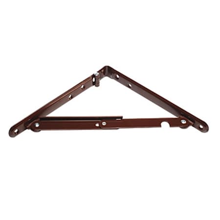 Overtime H505 8 X 8 In. Folding Shelf Bracket, 2PK OV345419