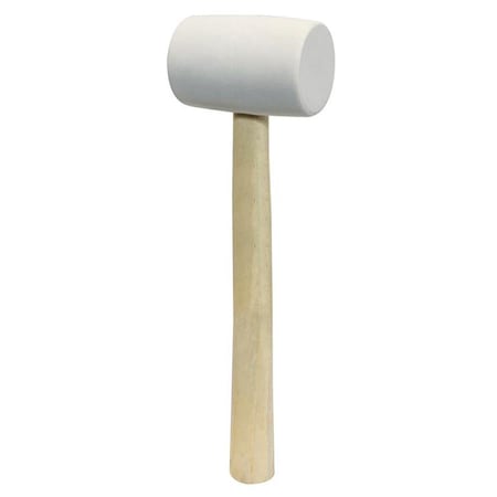 Allied 16 oz White Rubber Mallet Hammer 31383