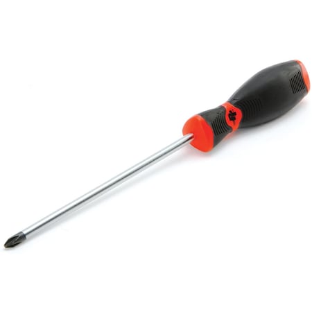 Perform Tool Screwdriver Phillips; No. 2; 6 In Length; Chrome Vanadium Steel; With Magnetic Tip W30964