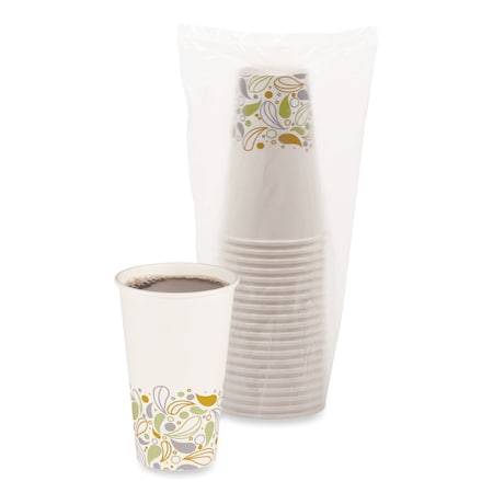 Boardwalk Deerfield Printed Paper Hot Cups, 16 oz, 1000PK BWKDEER16HCUP