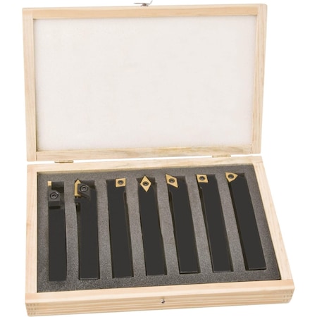Grizzly 7 Piece Indexable Carbide Set 5/8" T10295