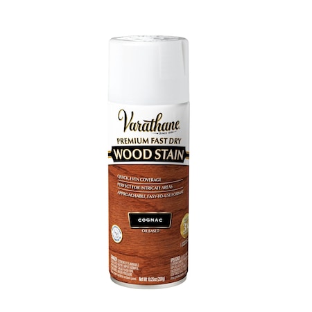 Varathane Premium Fast Dry Wood Stain Spray, Cognac, 10.25 oz 392513