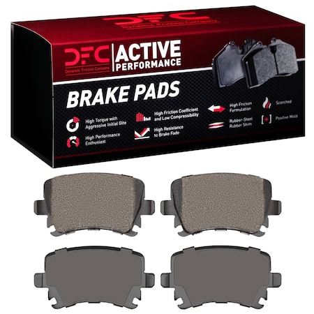 Dfc Active Performance, Disc Brake Pad Set,  1115-1108-00