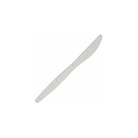 Dixie Knife, Knife, 1 x Knife, Disposable, White, 24PK SSK21P