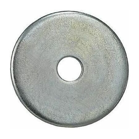 Dottie Fender Washer, Fits Bolt Size 1/2" , Low Carbon Steel Zinc Plated Finish, 100 PK FENW122
