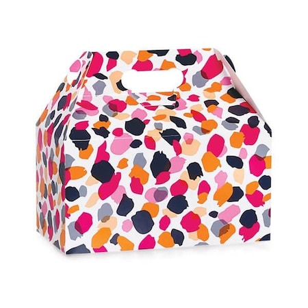 Nashville Wraps Jungle Spots Gable Box, 9.5x5x5, 6PK JGSGB