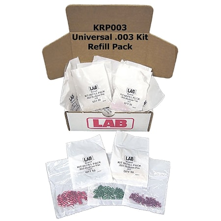 Lab .003 Pin Kit Refill Pack KRP003