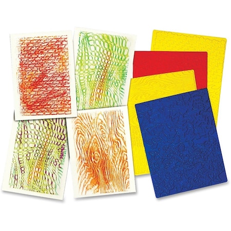Roylco Roylco R-5839 Texture Rubbing Plates R-5839