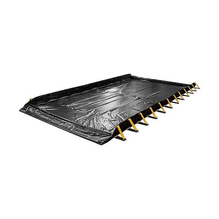 Enpac Drive-In/Out Containment Berm 48-14401-BK-SF