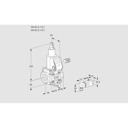 Honeywell Kromschroder VAS365R/LW KS88002976