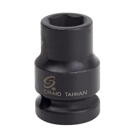 Sunex 1/2 in Drive 3/8 in Magnetic Impact Socket 212MG