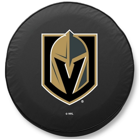 Holland Bar Stool Co 30 x 10 Vegas Golden Knights Tire Cover TCE10LVGdKnBK