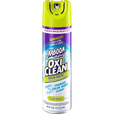 Kaboom Foamtastic Bathroom Cleaner, Fresh Scent, 19 oz Spray Can 57037-00071
