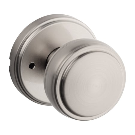 Kwikset Residential Door Knobs Privacy Reversible Satin Nickel 730SOK-15