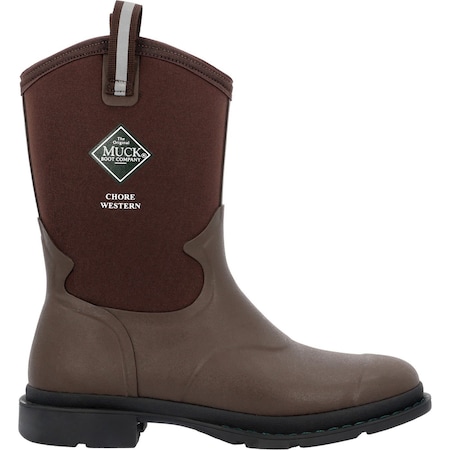Muck Women's Chore Western 12" Mid Boot, Brown, Size 5 MCHWW90