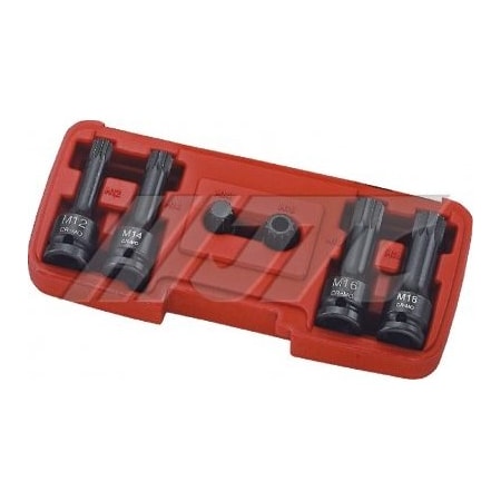 Jtc Auto Tools 6-piece 12-point socket set for VW and Audi 4094