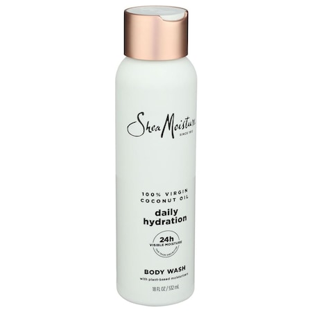 Shea Moisture Daily Hydration Virgin Coconut Oil Body Wash, 18 Fluid Ounce 2266