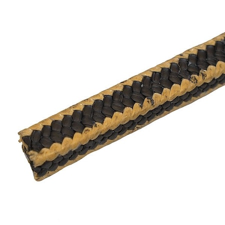 Zoro Select Rope-StyleCompressPkSeal, 5/16", Blk/Ylw ZUSA-CP-549