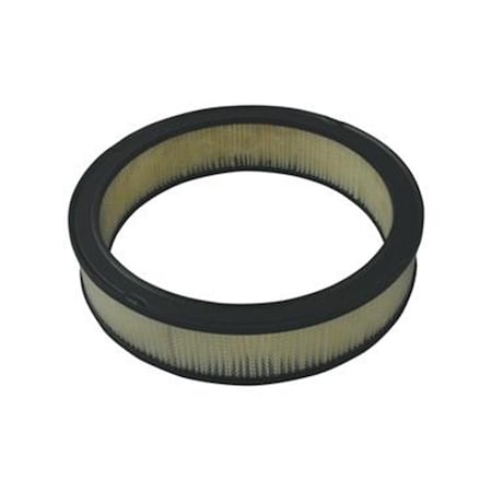 Superjock 97081 Air Filter - White, Round, 14 In. SU371364