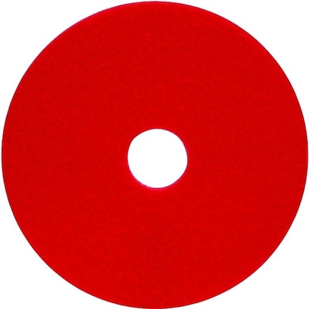 North American Paper 420414 Light Buffing Pad, Red 970457