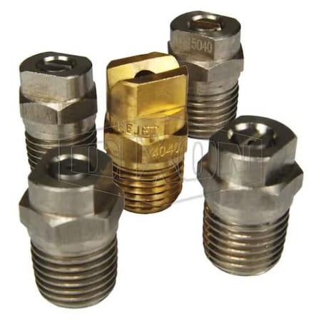 Dixon Multi-Pack Spray Nozzle, 4 in Nozzle, 1/4 in Inlet, 800 to 5000 psi Pressure, 1.79 to 4.47 GPM Flow NZMMEG5P-040