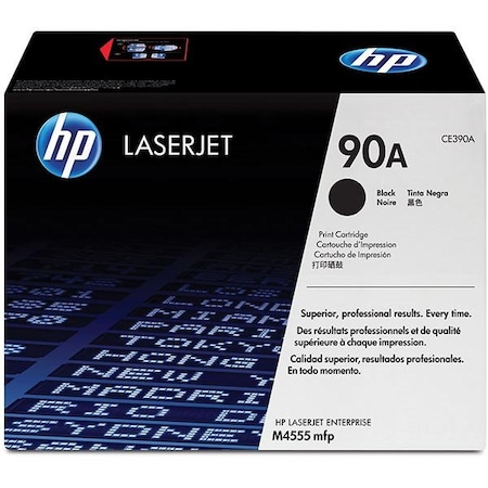 Hp 90A (CE390A) Black Original LaserJet Toner Cartridge (10,000 Yield) CE390A