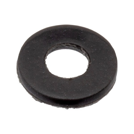 Zoro Select Flat Washer, For Screw Size #2 , Neoprene Not Applicable Finish, 25 PK Z8501