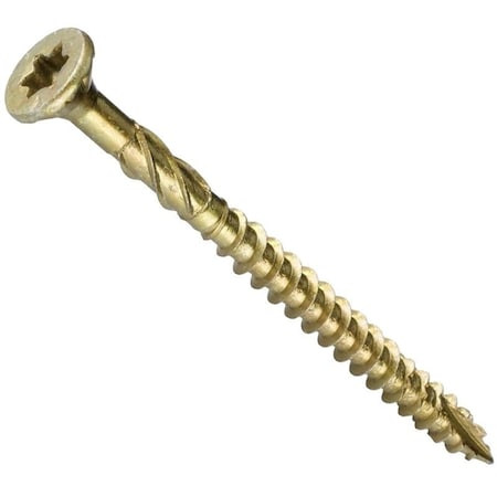 Grk Fasteners Deck Screw, #10 x 2-1/2 in, Steel, Flat Head, Torx Drive 103133