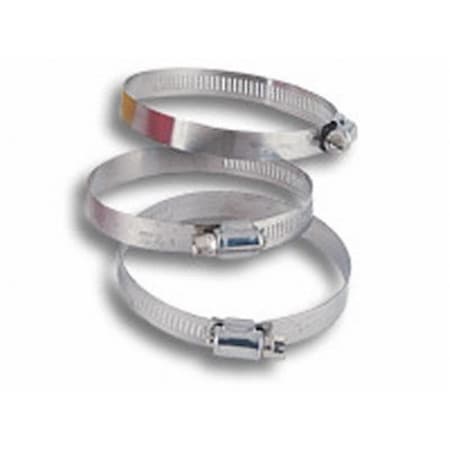 Captain Cold 12157 Stainless Steel Worms Gear Clamps - Pack of 10 CA3556110