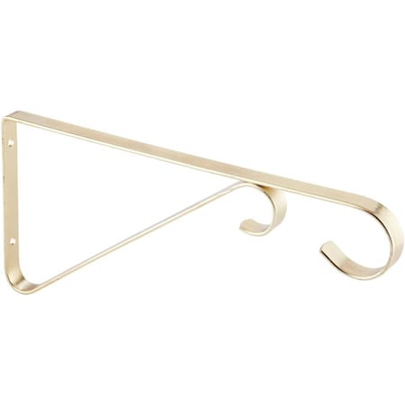 National Hardware 9'' Brass Steel Hanging Plant Bracket N274-555