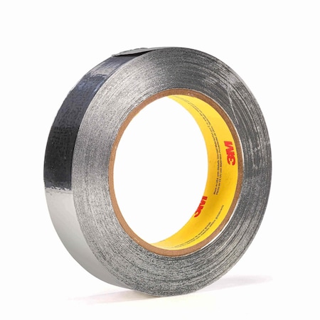 3M Foil Tape, Aluminum, Silver, 60 yd L, 1 in W 34383