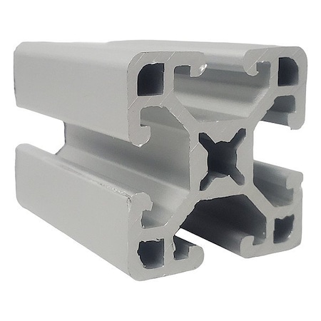 Faztek T-Slot Framing Extrusion, 96 in L, Silver 15QE1515UL-96