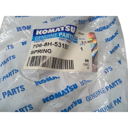 Komatsu SPRING, OEM 706-8H-53190