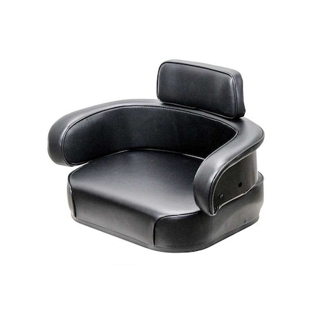 Uni Pro International Harvester 806 3-Piece Seat Cushion Kit Black Vinyl 7328