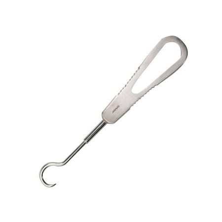 Jorgensen Laboratories Curved Graft Passer, -Small, 2.0cm Head J0236XS