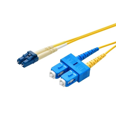Monoprice Fiber Optic Patch Cord, LC/SC, 1m, Duplex 6262