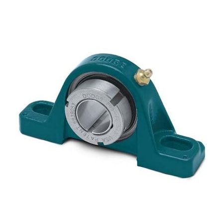 Dodge Industrial Pillow Block, 2-Bolt Base, P2B-GTB-203 129200 P2B-GTB-203