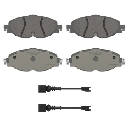 Wagner Brake OEX Front Disc Brake Pad Set Premium Ceramic,  OEX1760