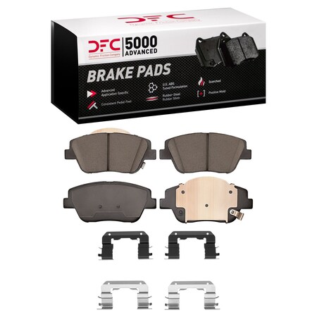 Dfc 5000 Advanced Disc Brake Pad Set,  1551-1444-01