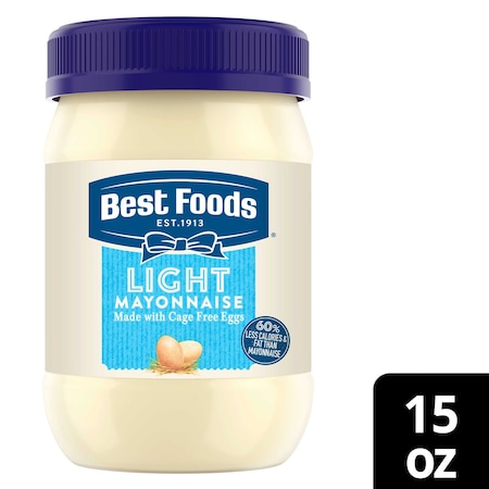 Best Foods Light Mayonnaise, 15 Ounce, 12PK 67372117