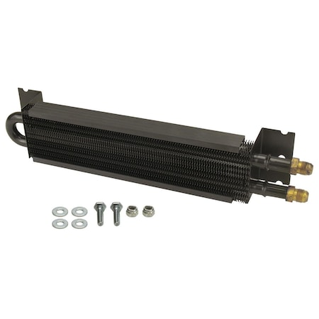 Derale 13223 12 in. Long Frame Rail Cooler with -6 AN Inlets DER13223