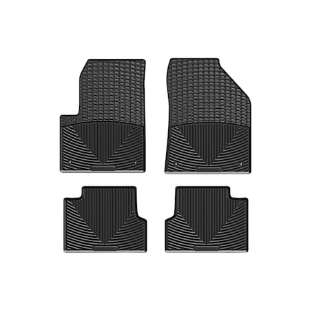 Weathertech Black, Front and Rear All Weather Floor Mats W315-W317