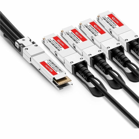 Accortec JUNIPER QDD-4X100G-2P5M COMP at IBLE TAA COMPLIANT 400GBASE-CU QSFPDD TO QDD-4X100G-2P5M-ACC