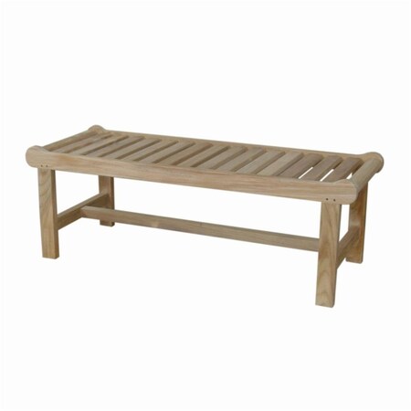 Anderson Teak Cambridge 2-Seater Backless Bench BH-748B