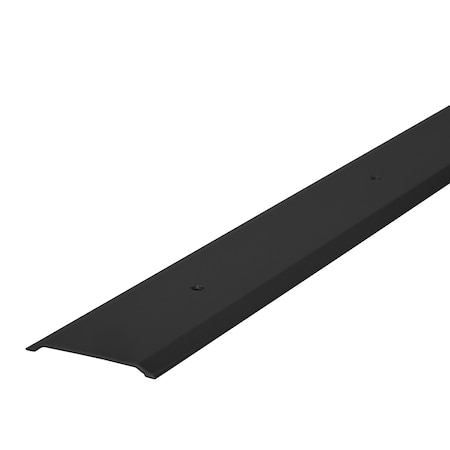 M-D Building Products 1-3/4 in. x 1/8 in. x 36 in. Black Aluminum Flat-profile Threshold for Interior Doorways 11822